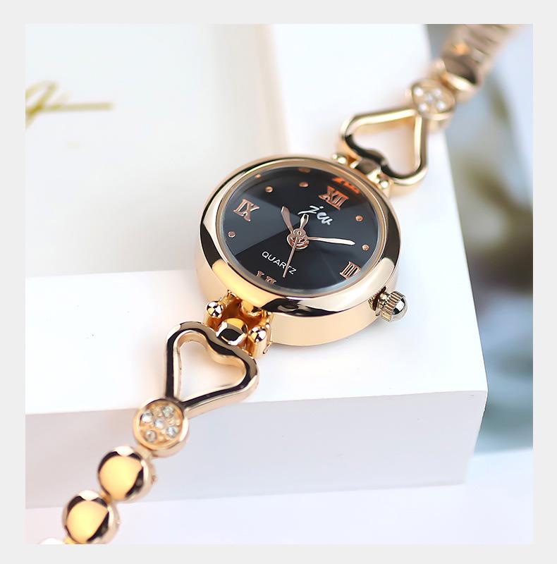 Women's Elegant Fashion Quartz Steel Band Bracelet Watch