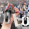 Tesla Schlüsselhülle für Model 3/Y/S/X - Metallgehäuse mit Schnalle, Unisex