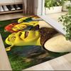 Shrek Fiona'S Adventure Carpet Rug Soft Washable Antislip Home Living Room Sofa Mats Personalized Christmas Rug