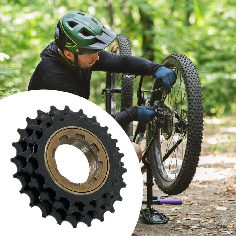 Bicycles Freewheels Cassettes Sprocket Teeth 3 Speed Freewheels Replacement Screw On Flywheel Cycling 3 Speed Cassettes