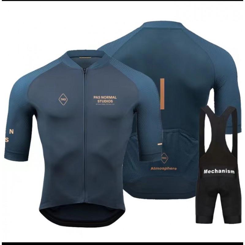 Mens Cycling Jersey Shorts Set Breathable Performance Kit Road Bike Riding