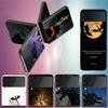 F-Fourth W-Wing Dragon Coque For Samsung Z Flip7 6 Galaxy Case Shockproof Z Flip5 Z Flip3 4 5G Hard Cover Phone TPU PC Hard Fun