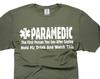 T-shirt Drôle d'Ambulancier: T-shirt Graphique 'Tiens Ma Boisson'