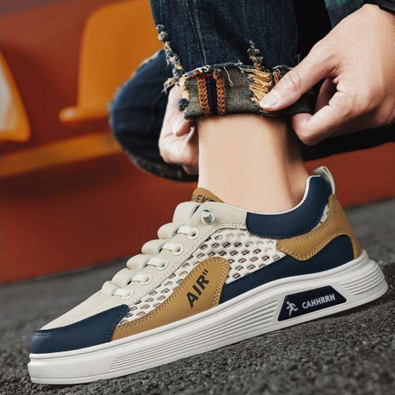 Summer Breathable Mesh Casual Shoes Men's New Student Sports Shoes Men's Fashion Lightweight Sports Casual Shoes Zapatos Hombre