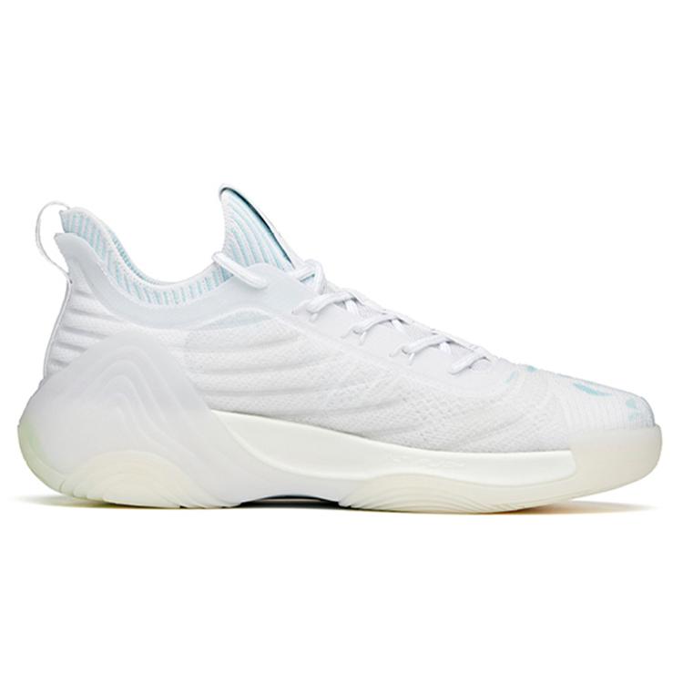 ANTA KT6 Basketball Shoes Men's Low top White/Blue 112121102-2