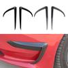 For Tesla Model 3 Model3 2017 - 2026 Front Blade Trim Bumper Spoiler Light Blade Decoration Sticker Trim Styling Accessories