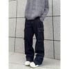 American High Street Jeans Men'S Autumn Trendy Brand Ins Loose Wide Leg Straight Leg Pants Micro Flared Pants