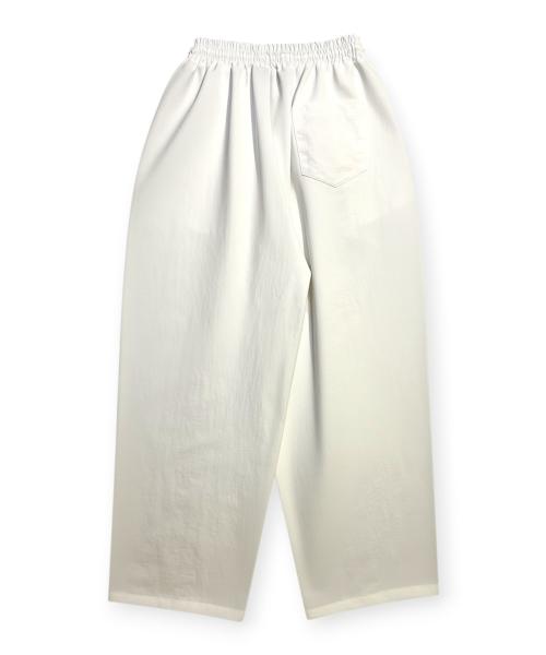 Bonseullipi Soft Nylon Wide Pants (White)