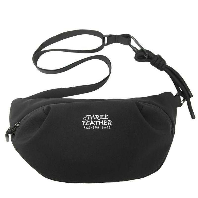 

Мужская нагрудная сумка, сумка для мобильного телефона, сумка через плечо большой емкости, женская сумка через плечо чёрный