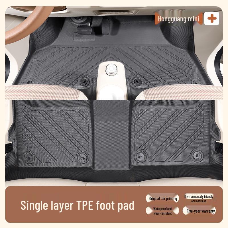 Kompatible Fußmatten für Wuling Hongguang Mini Dritte und Vierte Generation Macaron, Version für vier Türen