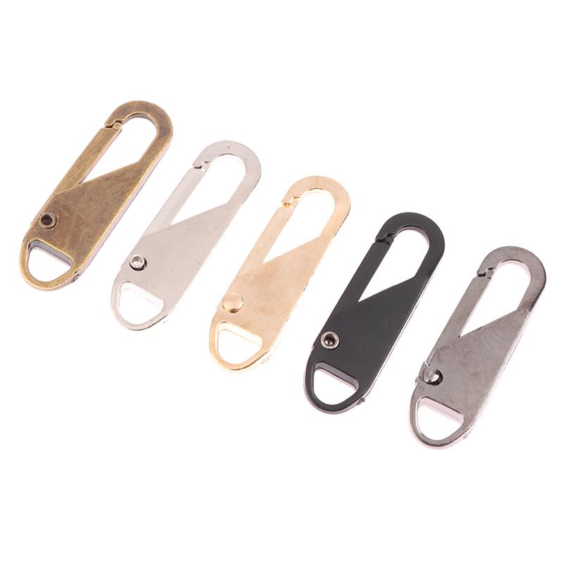 10Pcs Diy Sewing Craft Zipper Slider Puller Zipper Repair Kit Replacement For Broken Buckle Travel Bag Suitcase Zipper Head