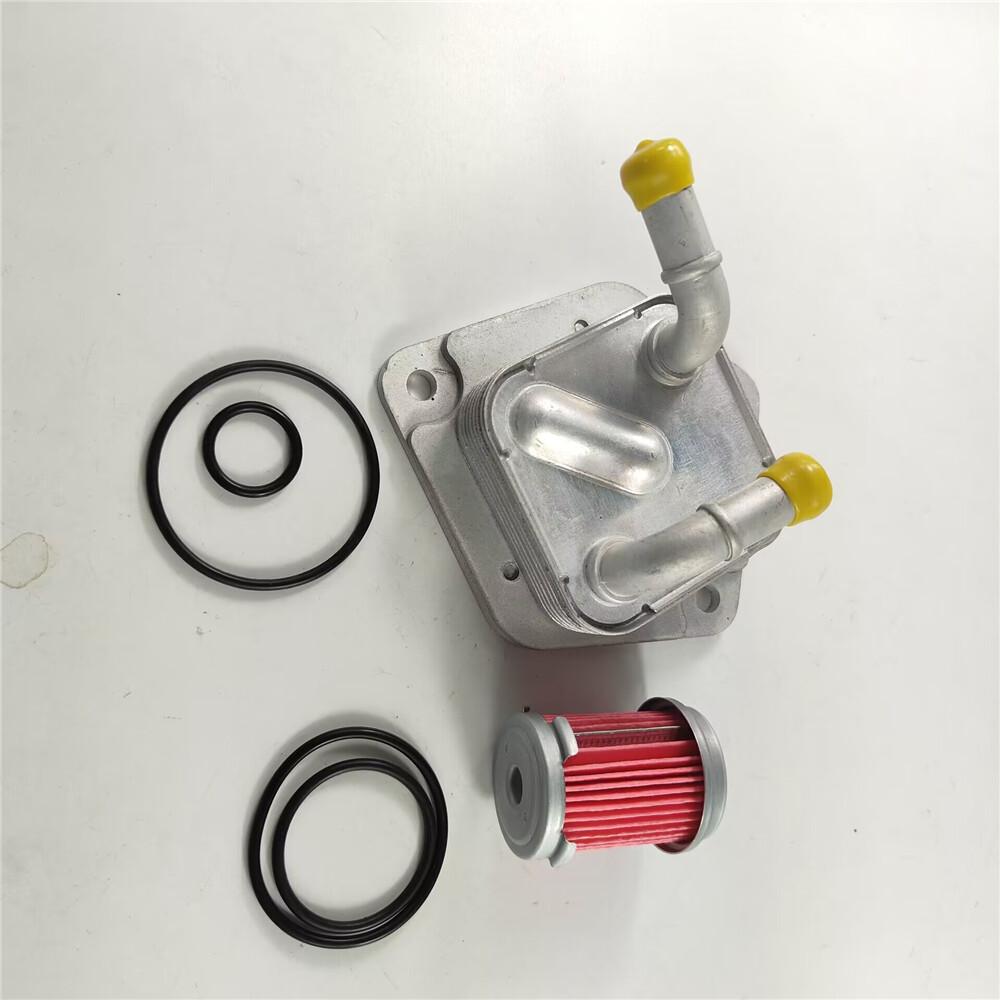 Масляный радиатор + подогреватель CVTF + Фильтр для Honda HR-V 16-22 1.8L, Civic 14-24 1.8L 2.0L