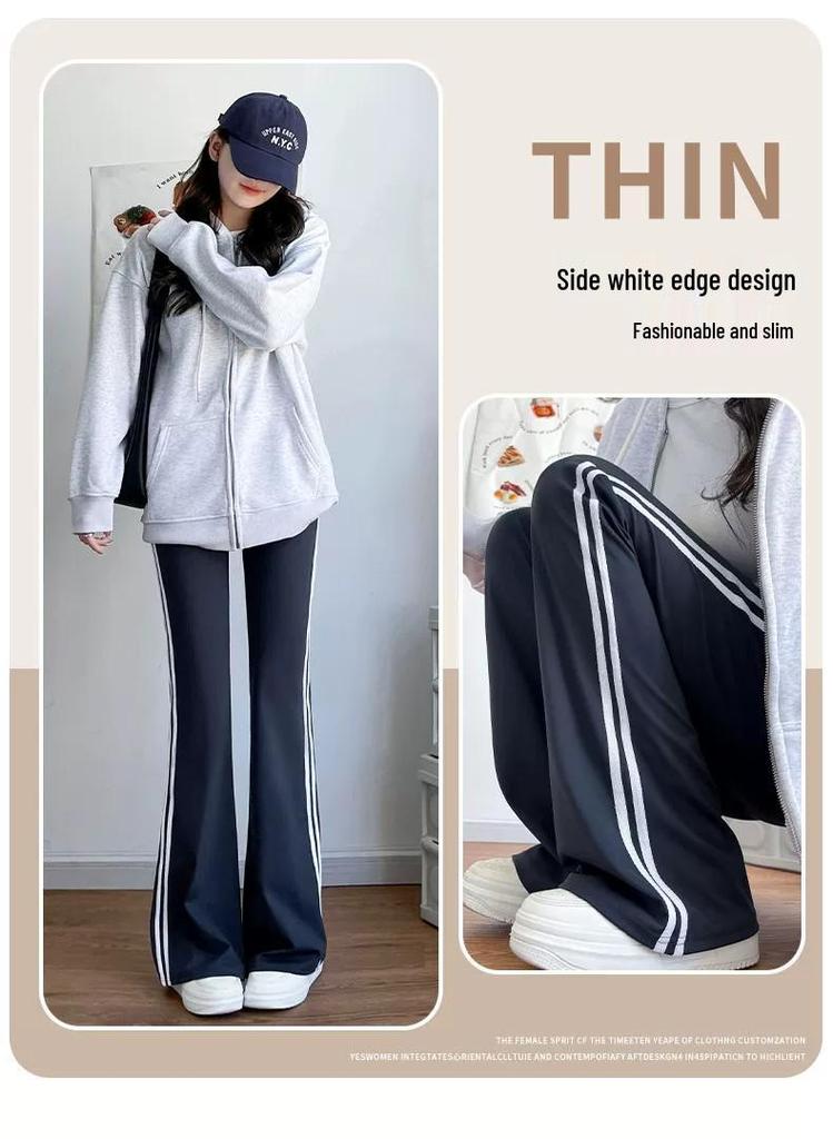Women's Micro-Flared High-Waisted Butt-Lifting Yoga Pants - Slimming & Plus Size, Spring/Summer 2026