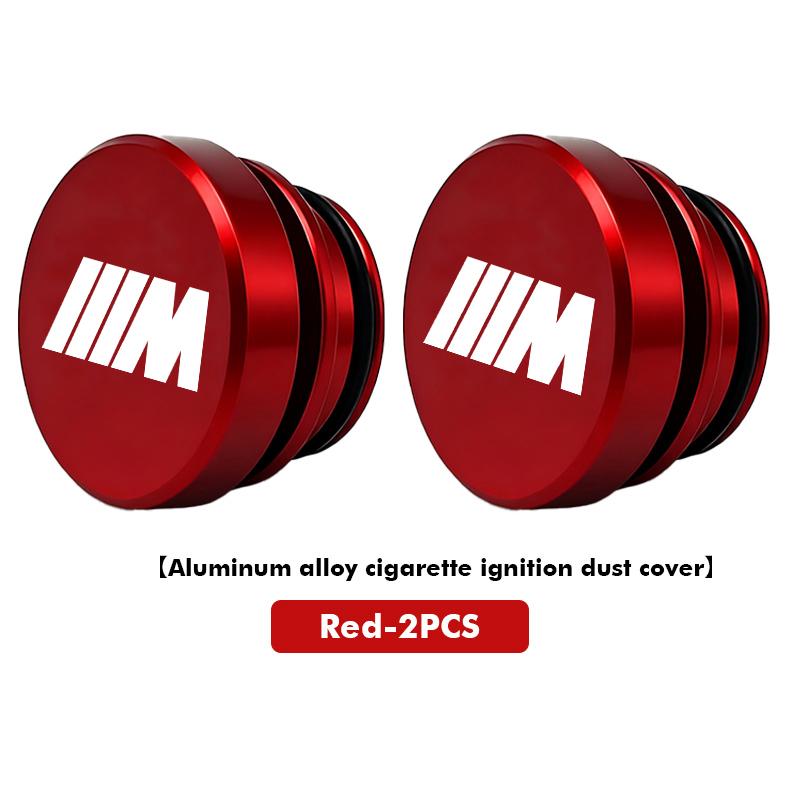 SNYK1 Car Cigarette Lighter Dustproof Cigarette Lighter Interface Cover For BMW M Performance Alpina M3 M5 M6 X1 X3 X4 X5 G20