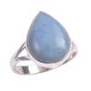 Natural Owyhee Opal Gemstone 925 Solid Sterling Silver Jewelry Ring Size 9 L2o10