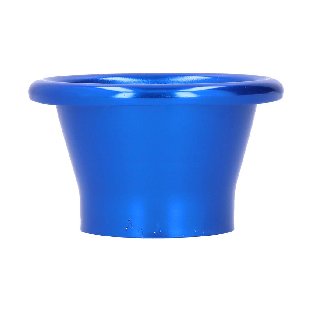 2.6in Cold Air Intake Turbo Horn Velocity Stack Adapter CNC Aluminum Car Modification Part Blue