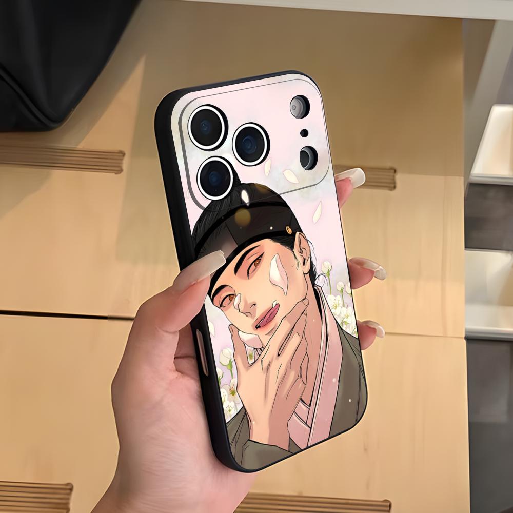 Painter The-w-Nights-Anime Phone Case For IPhone 17 Air 16 E Pro Max 15 14 13 Mini 12 Pro 11 Max Plus Black Soft Shell