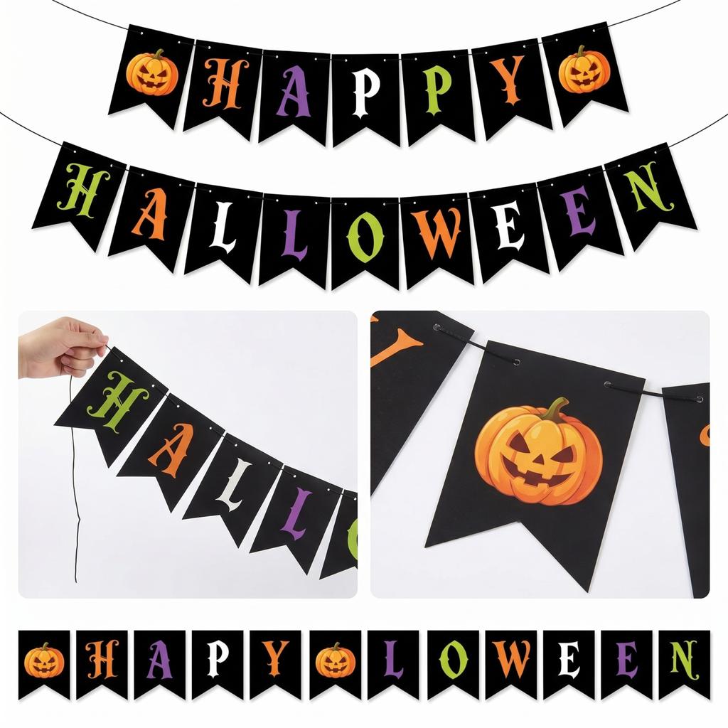 Halloween Fish Tail for House Party Decorations - Themed Scene Setting
