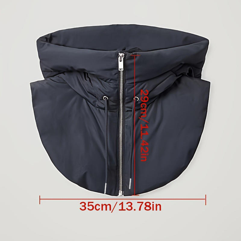 Winter Ultralight Down Hooded Hats For Women Men Warm Ring Scarf Balaclava Hat Neck Zippper Drawstring Coat Scarf Short Tank Top