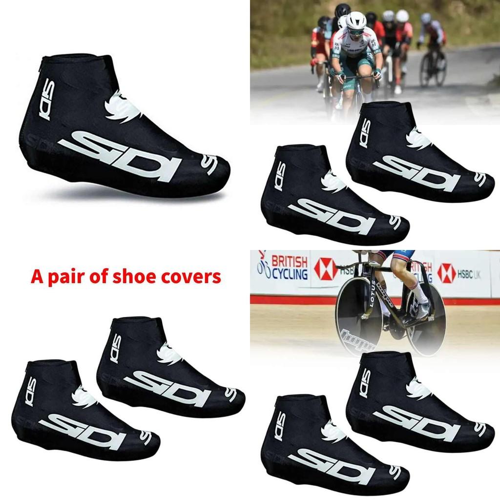 Couvre-chaussures de cyclisme Tour de France avec Lycra Léger Anti-poussière Coupe-vent Pour VTT Homme