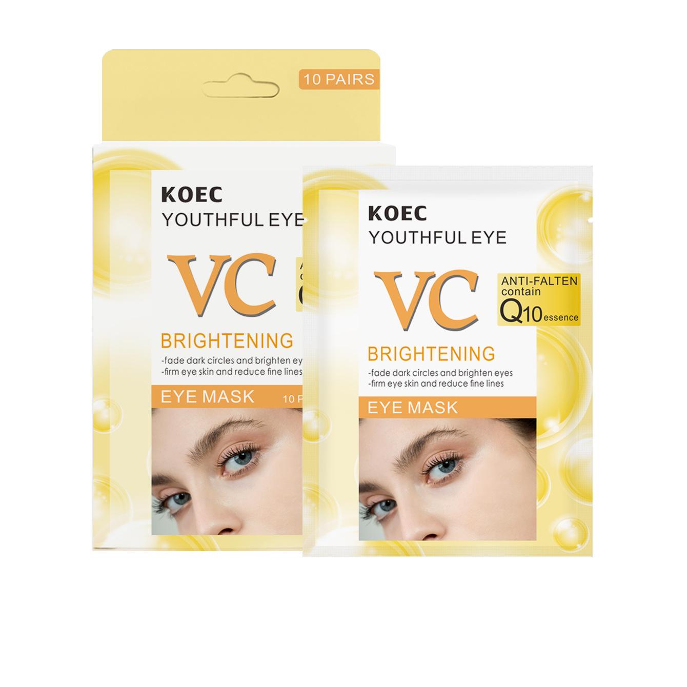 

Патчи VC Eye Mask Patch, 10 шт., исчезающие тонкие линии, линии вокруг глаз, темные круги 10pcs