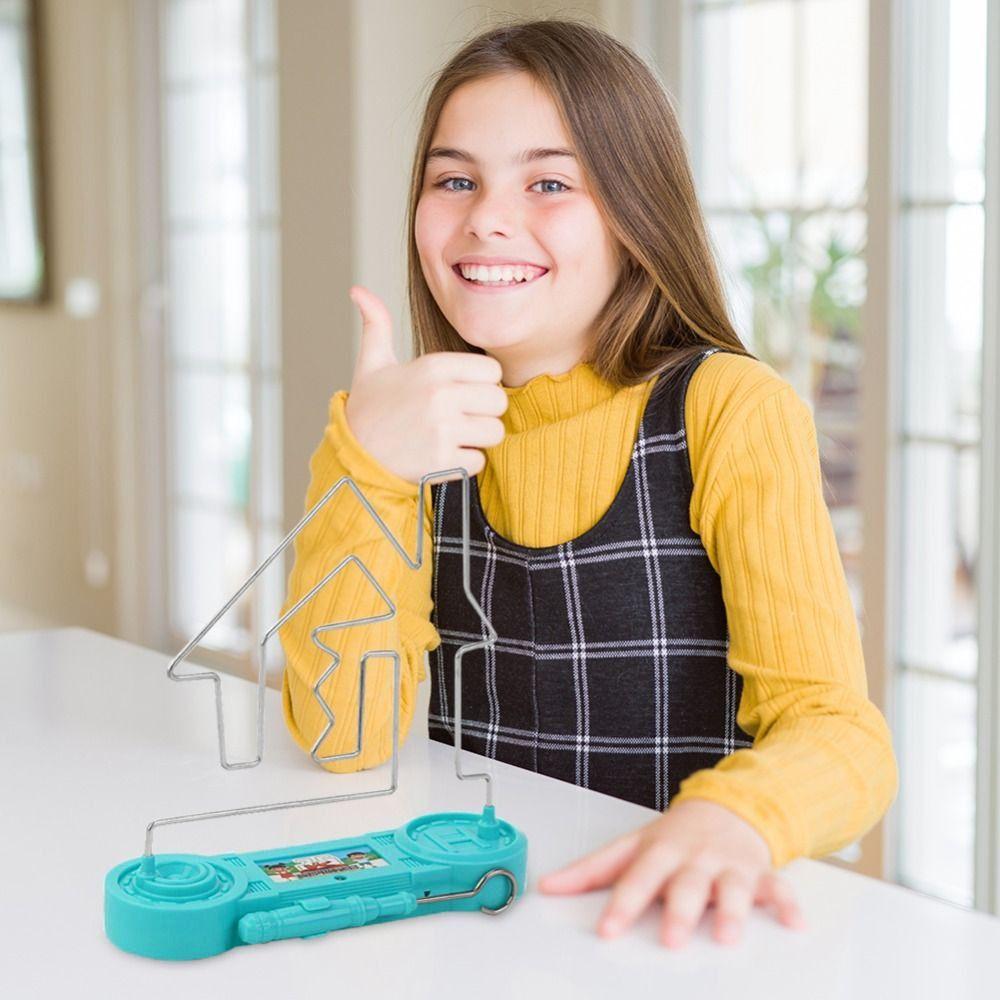 Electrically Charged Electric Touch Maze Concentration Exercises Maze Wire Board Children Gift