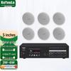 KaYouLa 1-tot-6 5-inch Plafondluidspreker Set voor Conferentie Audio (CN-versie)