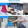 Air Fryer Silicone Liners Air Fryer Silicone Pot Reusable Baking Tray Pizza Chicken Food Safe Non Stick Air Fryer Basket