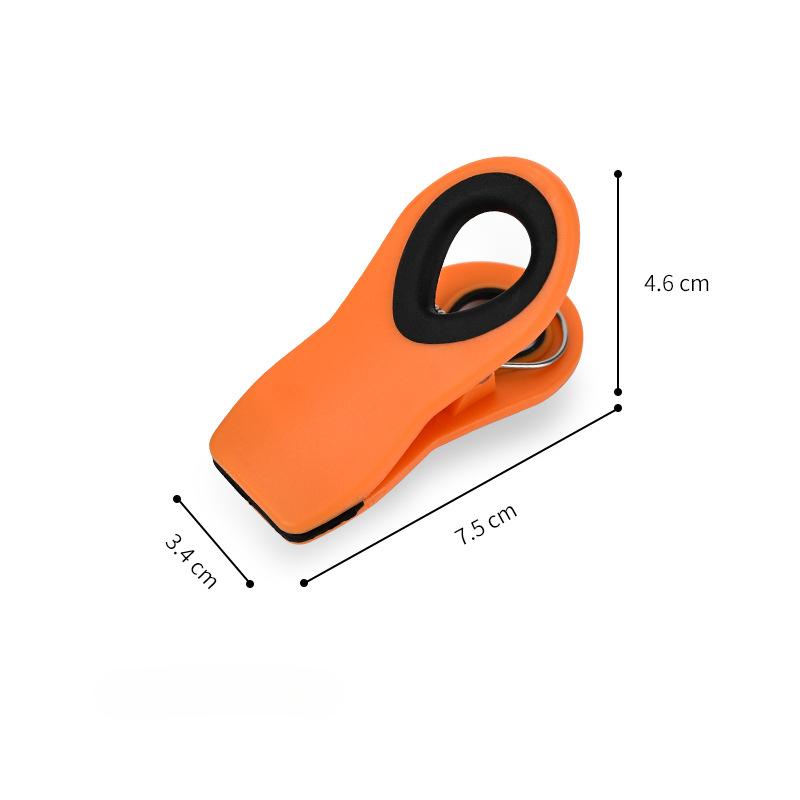 Refrigerator sticker clip Household snacks moisture-proof sealing clip Simple plastic bag multi-purpose food grade sealing clip