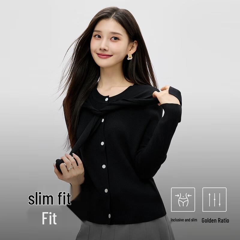 Women's V-Neck Knit Cardigan