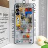 Advanced Circuit Board Phone Case for Samsung Galaxy S25 Edge S24 S23 S22 S21 S20 Ultra Plus FE A55 Shockproof Soft Cover Fundas