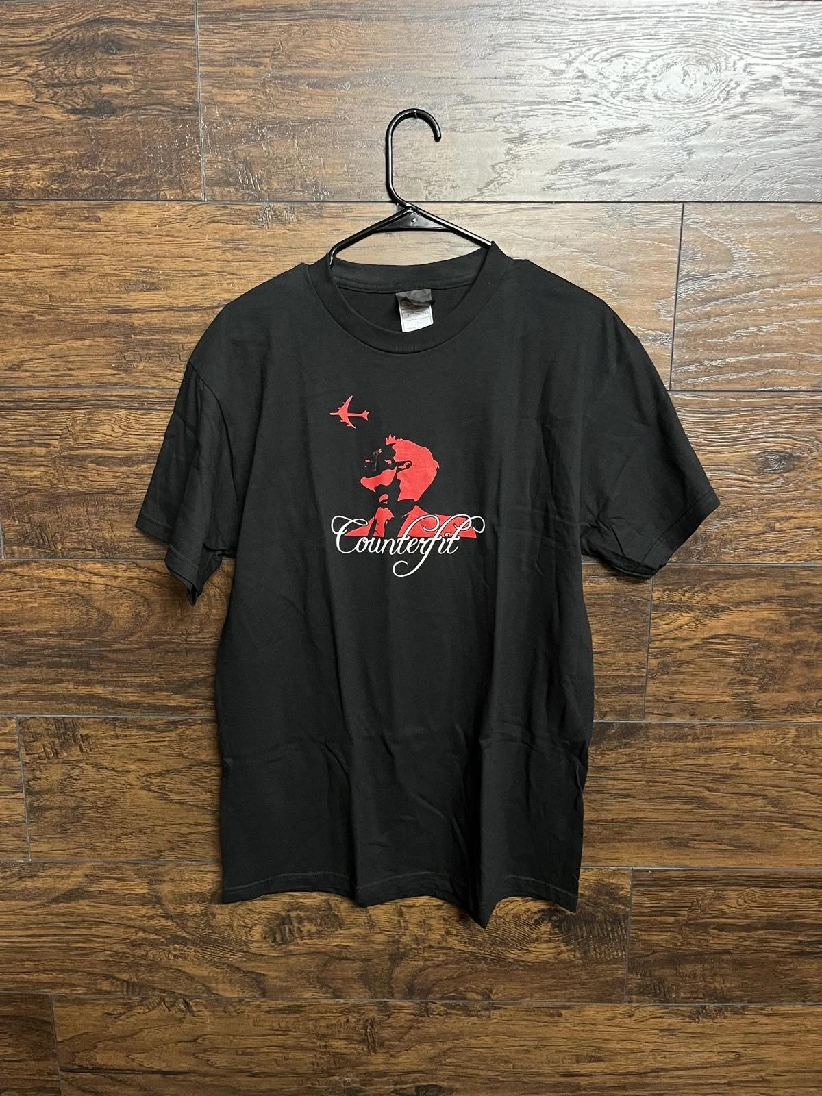 Y2K Counterfit Band T-shirt Better Late Than Never Tee - M XL