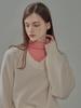 Teuwi Series Wool Frill Turtleneck T-Shirt