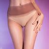 0.1D Super Thin Transparent Mesh Waist Pantyhose With Foot Shape Women Sexy Seamless Crotch Tights  Pole Dance Clubwear
