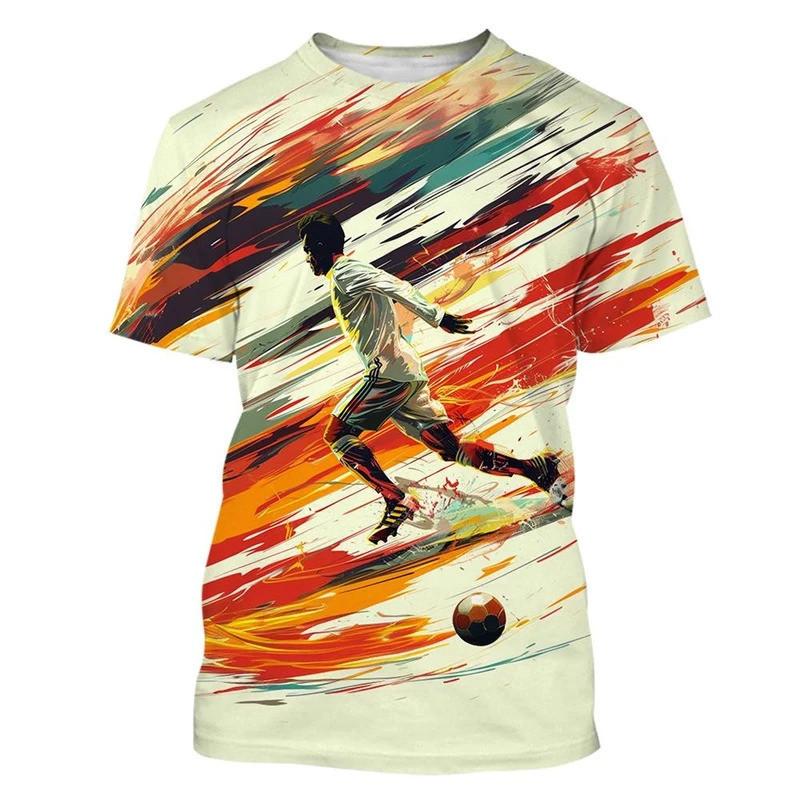New Fashion, Cold Sports, Men's, 3-print, T-shirt, Top Style, Children's T-shirt
