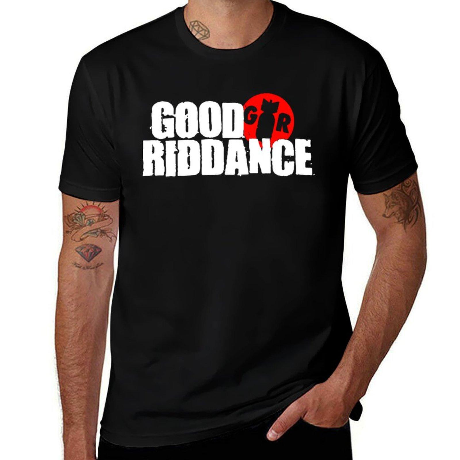 Good Riddance T-Shirt Customizeds Luxury T-shirt Funny T-shirt Plus Sizes Mens Shirts Graphic Tee S разноцветный