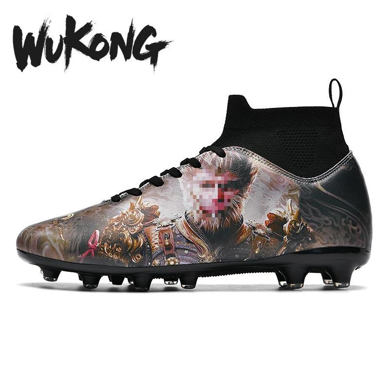 

Sports shoes Primary and secondary school students football shoes nails adult broken training indoor and outdoor spikes Wukong competition 2025 new 35