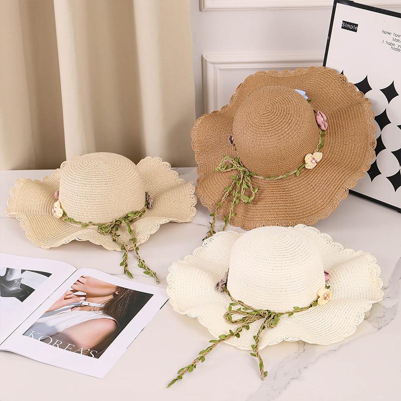 Summer Women's Straw Hat Summer Straw Hat Women's Sunshade and Sun Protection Hat