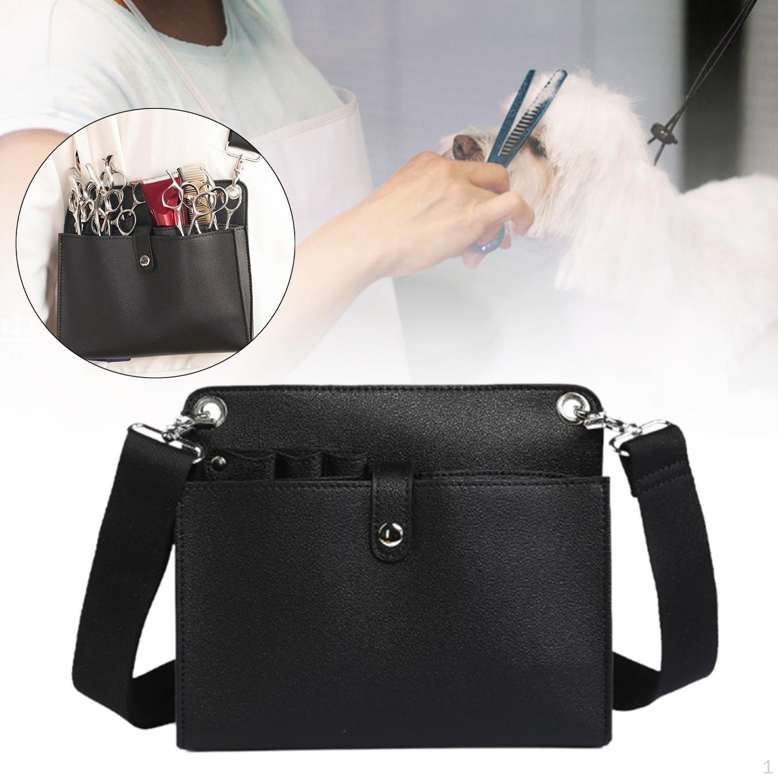 

Сумка с регулируемым ремешком для парикмахерских ножниц, дизайн из искусственной кожи