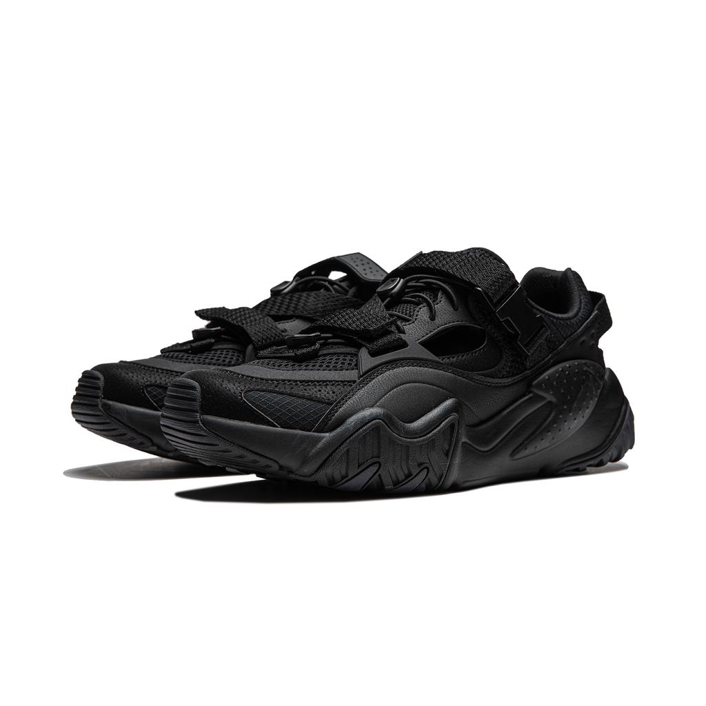 New LiNing Sichuan Tour Anti Slip Wear Resistant Low Top Casual Shoes Men's Black AGCU183-1