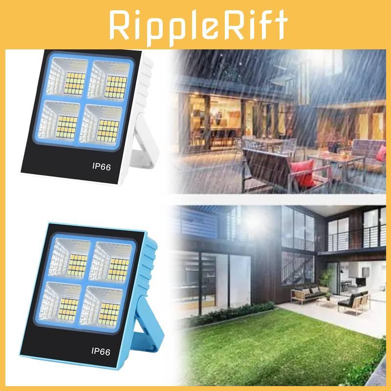 Led Solar Charged Outdoor Floodlight Bright Waterproof Magnetic Light Camping