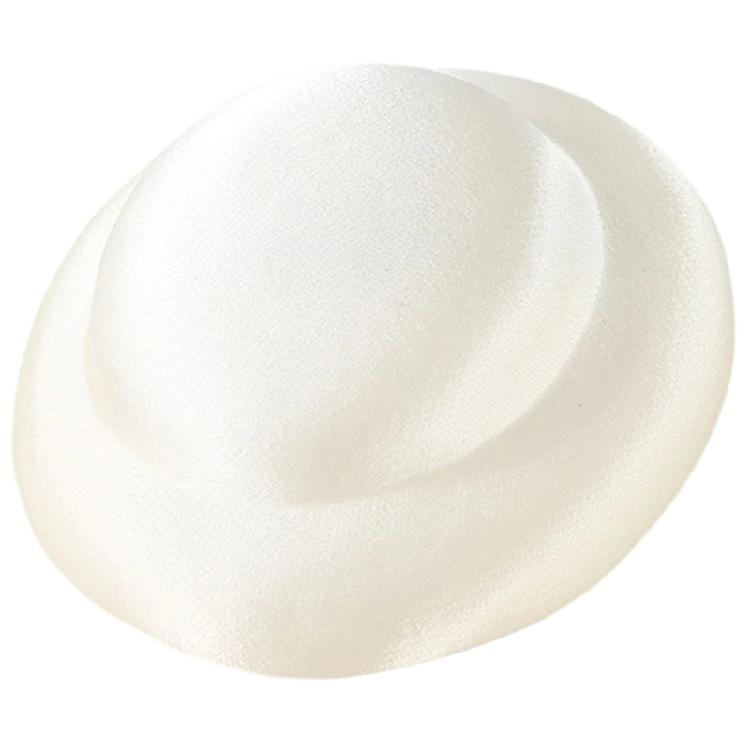 Elegant Homburg Fedoras Top Hat Fascinator Base Solid Color Hat Flat Hat Headwear Western Trend for Casual Wear