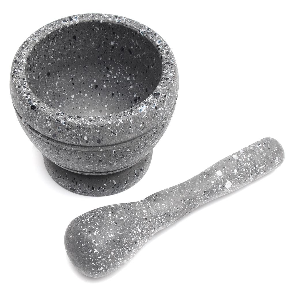 Resin Pestle/&Mortar Garlic Herb Spice Grinder Tool Mixing Grinding Crusher Bowl
