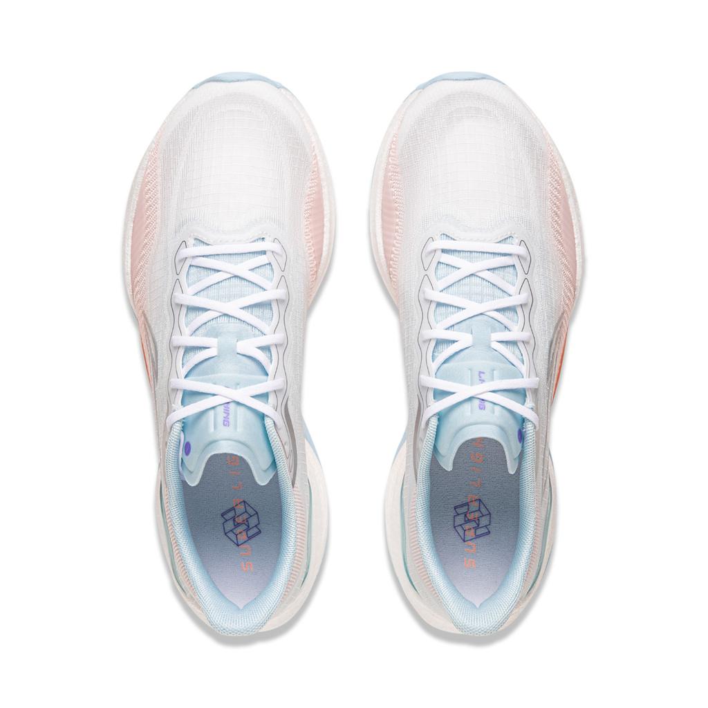 Li Ning Super Light 22 Running Shoes Women's Low Top Standard White ARBV002-63