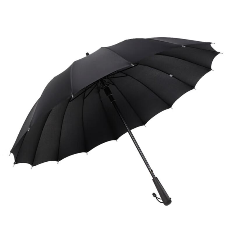 USAN HOME Large 16-Rib Straight Umbrella