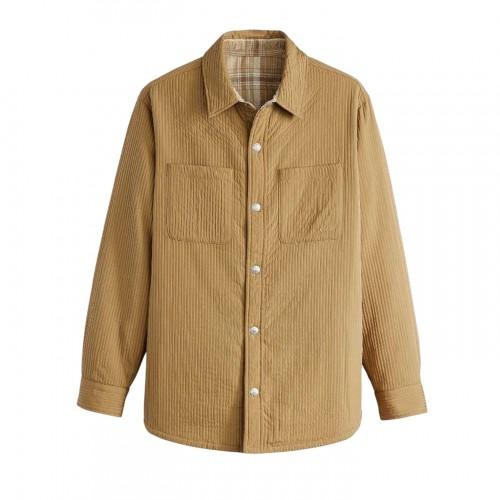 Levis Mens Bryant Patterned Corduroy Overshirt