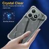 TPU Gjennomsiktig Deksel for Realme C63 4G C61 C65 C67 Note 60 50 Beskyttelsesdeksel Fire Hjørner Støtsikker Støtfanger Coque Fundas