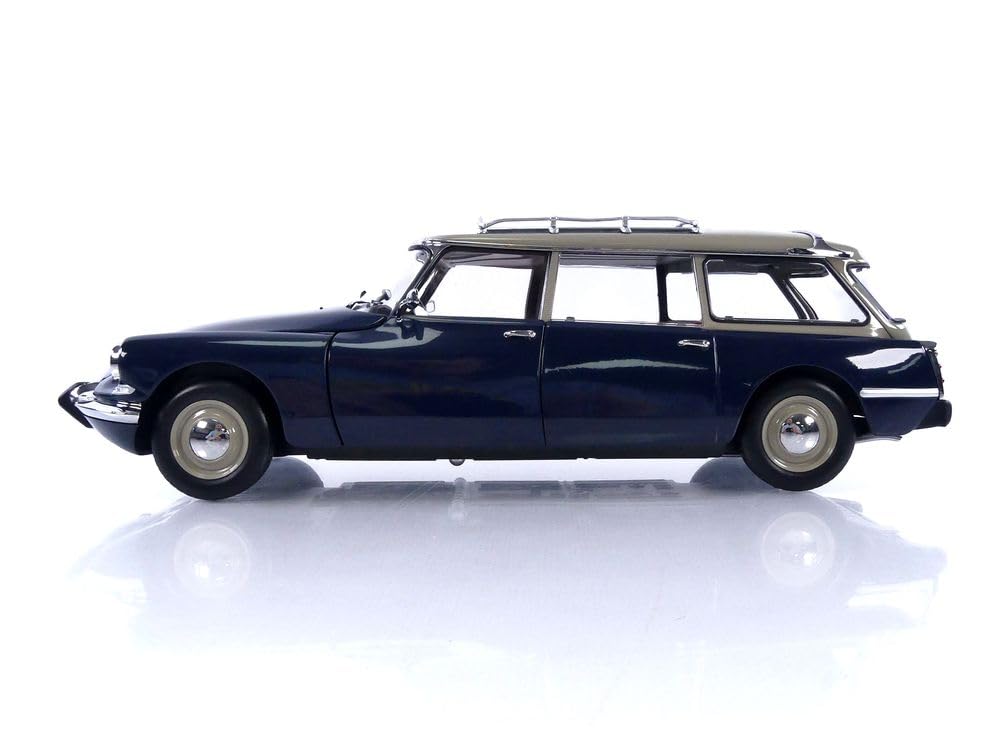 Minicar Citroen ID19 Wagon NOREV CITROEN ID19 BREAK 1967 ORIENT BLUE 181770 1/18 1/18