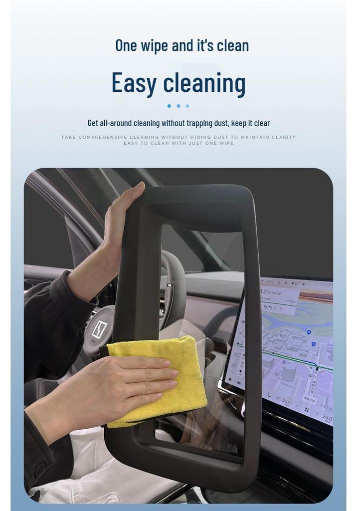 BYD Han L-Shape Head-Up Display Protective Cover for 25 Models - Soft Film Dashboard Dust Shield.