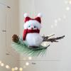 3 Pcs/Set Cute Christmas Robins Bird Christmas Tree Decor Crafts Fake Foam Birds Home New Year Decor Ornaments